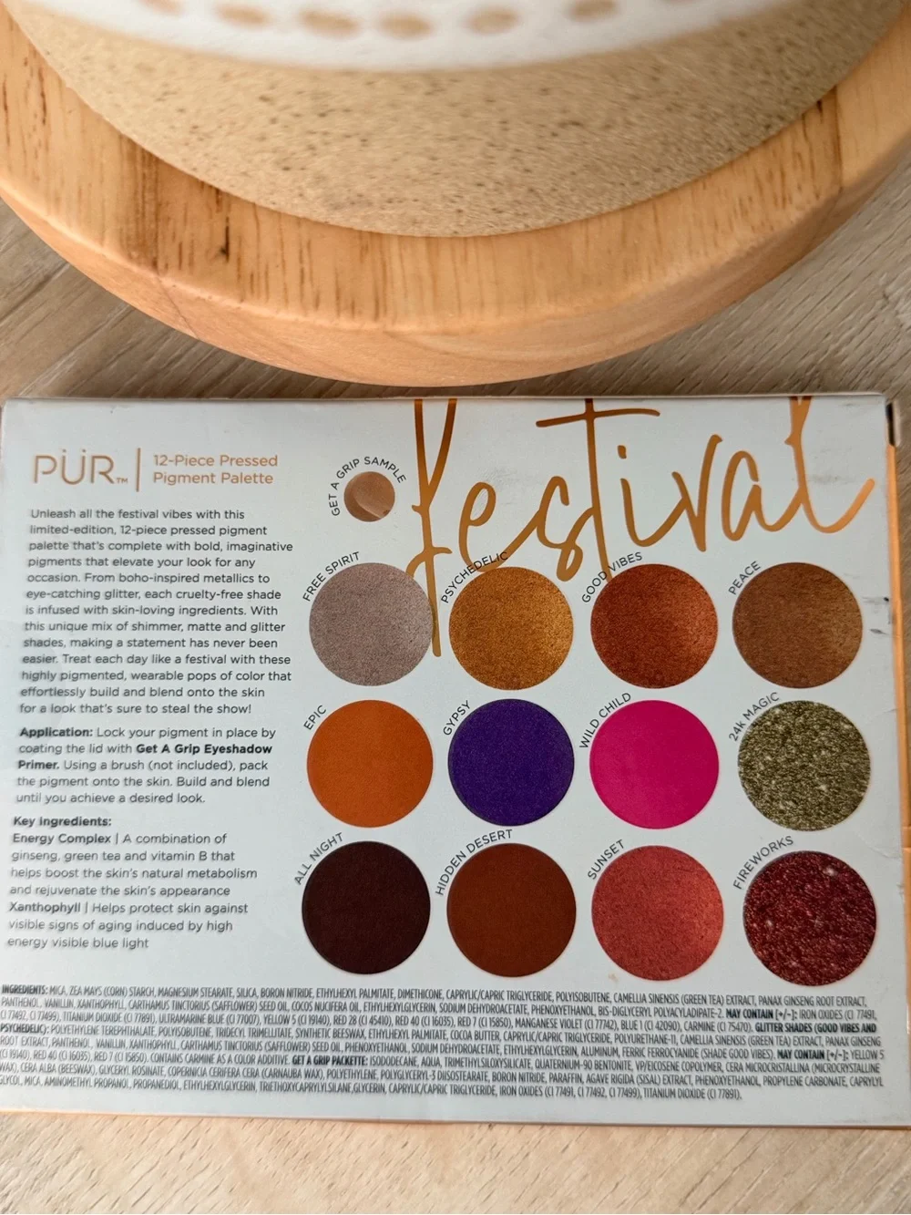 PUR Vibrant 12-Color Eyeshadow Palette